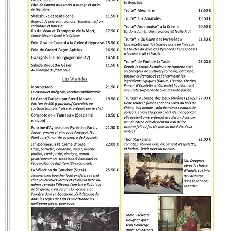 Des Deux Rivieres Hotel Seix